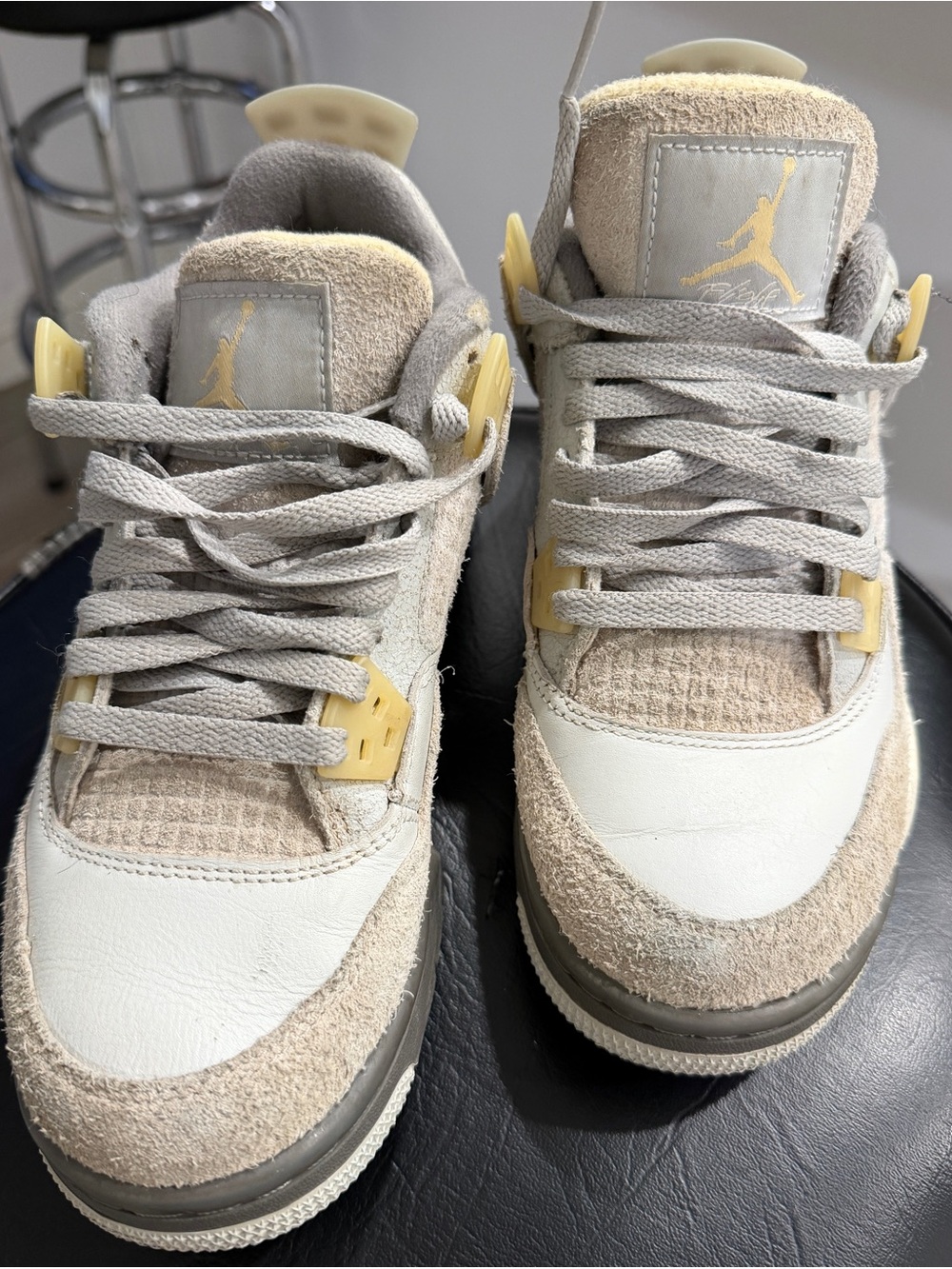 Boys Air Jordan 4 Retro SE Craft 'Photon Dust'